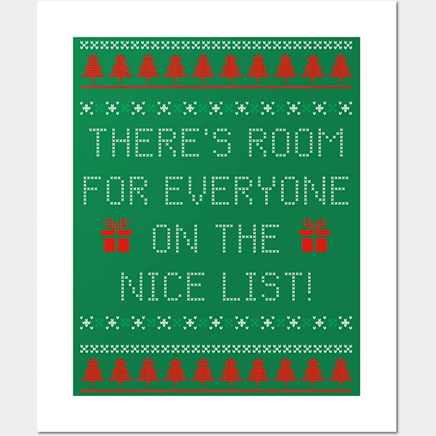 Nice List Sweater Wall Art by Vandalay Industries